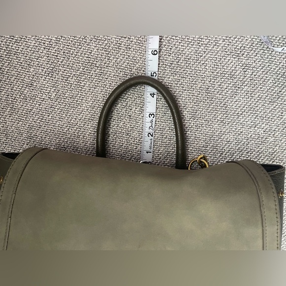 Universal Thread Olive and Dark Brown Women's Backpack - Picture 9 of 16